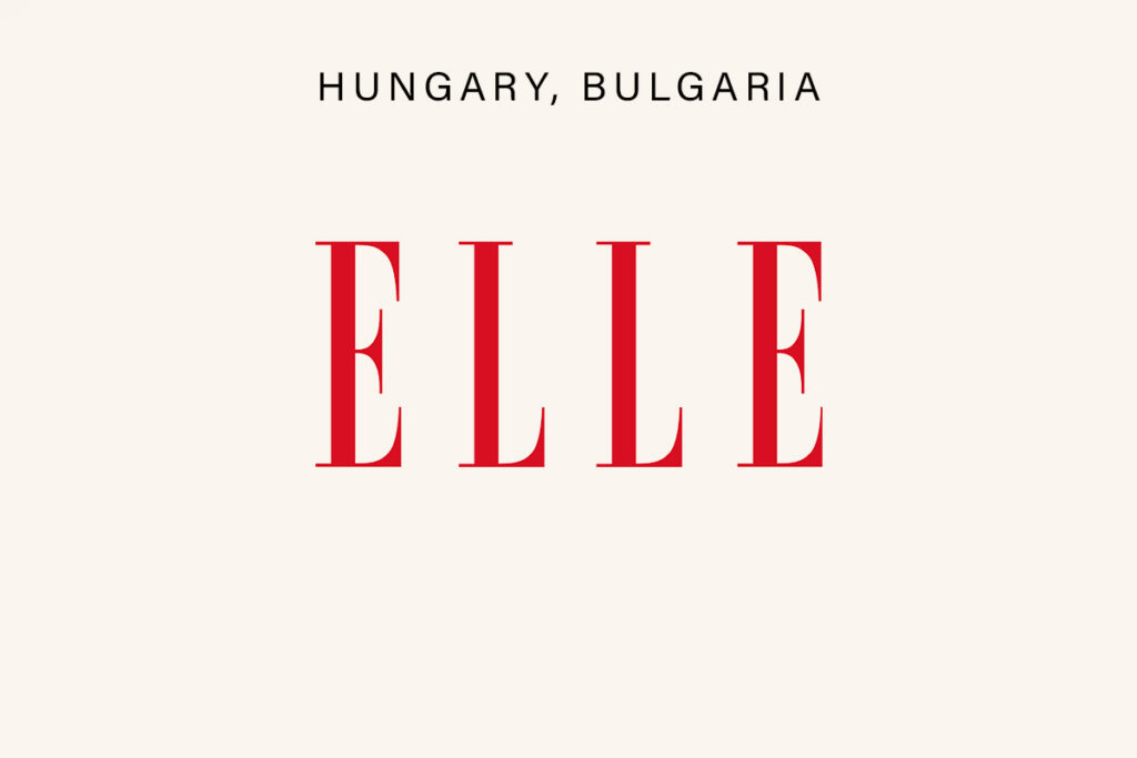 Elle magazine in Hungary and Bulgaria