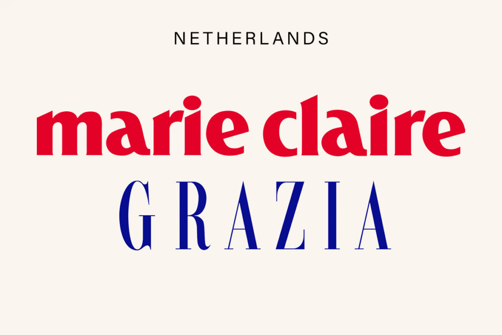Marie Claire and Grazia magazines in Netherlands